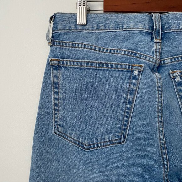 Re/Done Originals Straight Skinny Jeans Light Wash - Picture 13 of 16